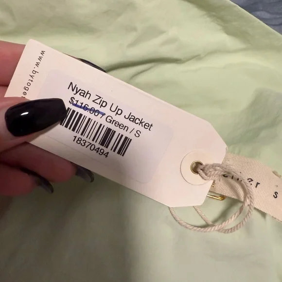 By Together Pastel Green Bomber Jacket - Picture 4 of 6